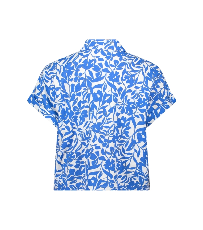 Betty Barclay Bluse Kurz 1/2 Arm 1881 Cream/blue