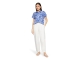 Betty Barclay Bluse Kurz 1/2 Arm 1881 Cream/blue
