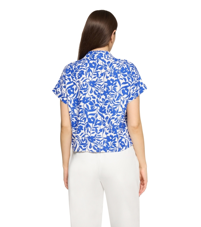 Betty Barclay Bluse Kurz 1/2 Arm 1881 Cream/blue