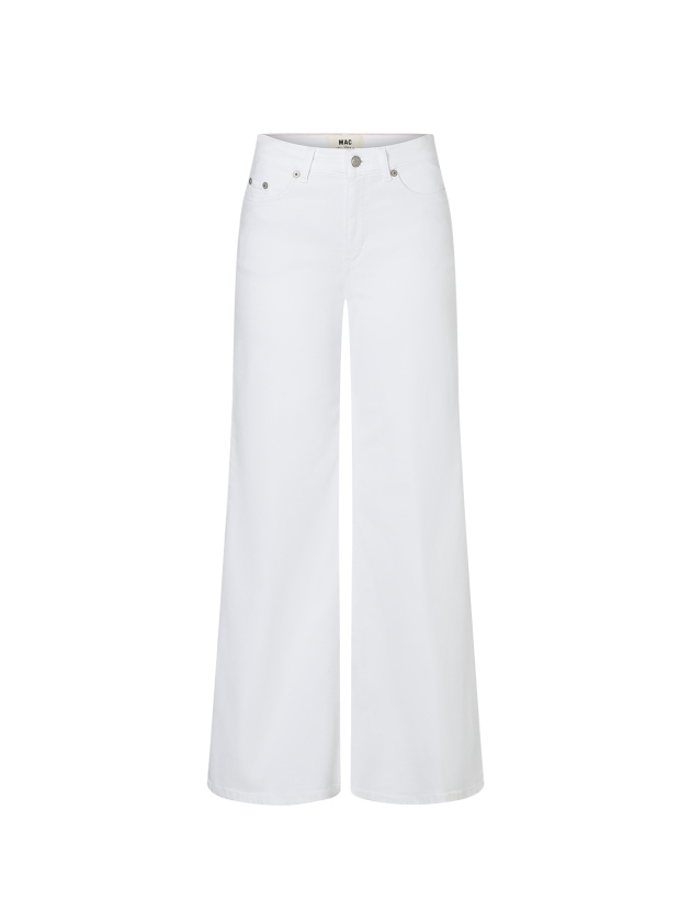 MAC WIDE D010 White denim
