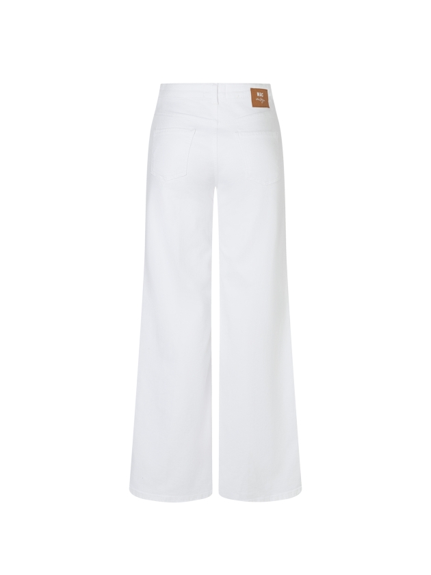 MAC WIDE D010 White denim