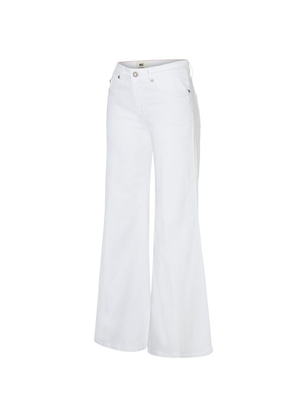 MAC WIDE D010 White denim