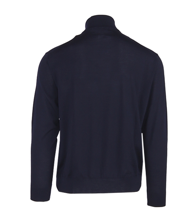 Paul and Shark Superfine merino wool  half zip 050 Navy