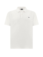 Paul and Shark Double cotton pique polo 010 White