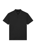 Paul and Shark Double cotton pique polo 331 Dark brown