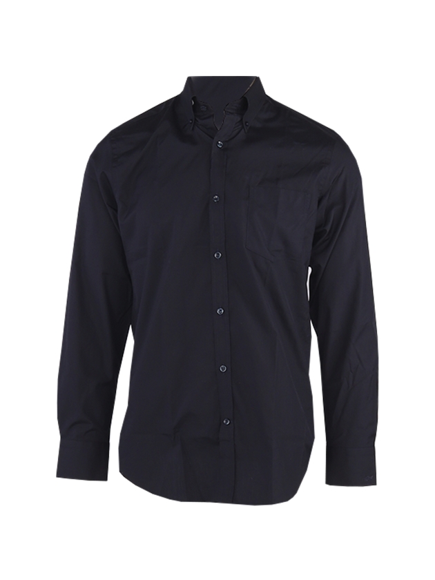 Paul and Shark Saffio poplin cotton shirt 013 Dark blue