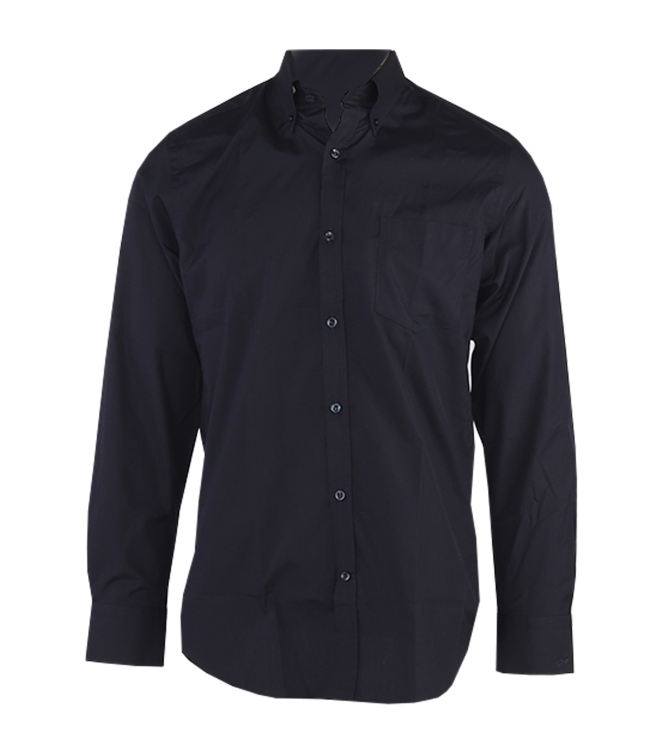 Paul and Shark Saffio poplin cotton shirt 013 Dark blue