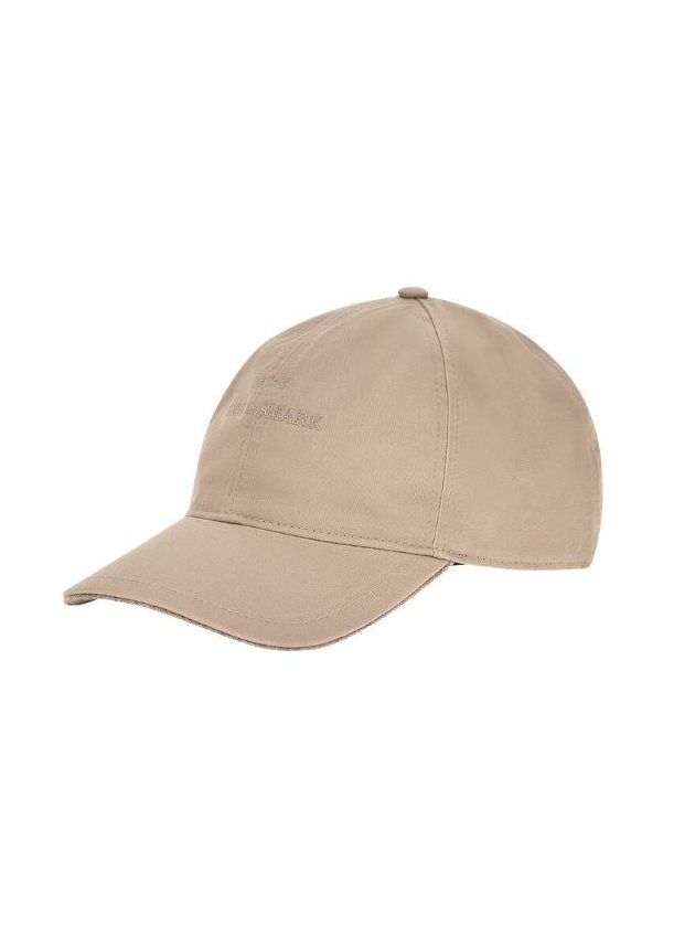 Paul and Shark Logo embroidered light cotton baseball 661 Light brown