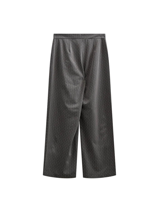 Freequent Pinstripe rhinestones 7427 Dark grey mel . star offwhite