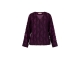 Studio Anneloes Madison jacquard top 3800 blackberry