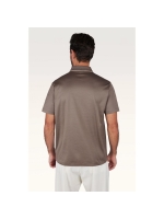 Paul and Shark Aqua coll fine pique polo 323 Brown