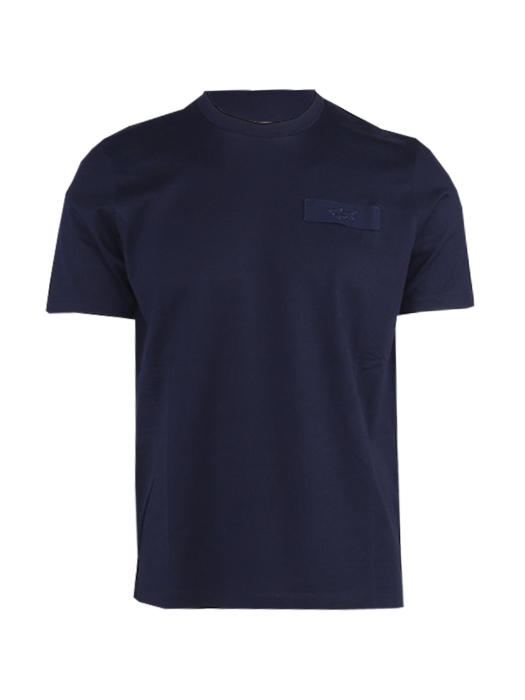 Paul and Shark T-shirt in heavy jersey 013 Dark blue
