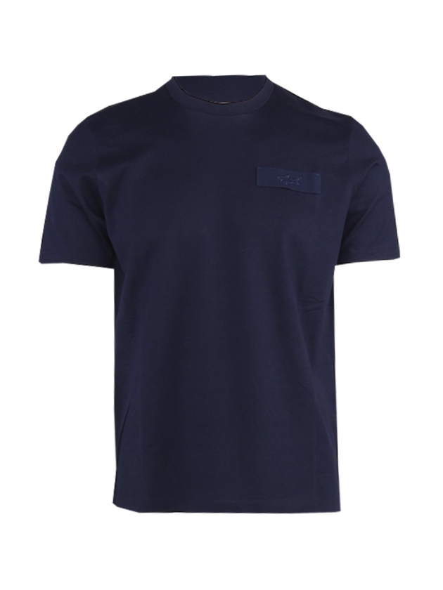 Paul and Shark T-shirt in heavy jersey 013 Dark blue