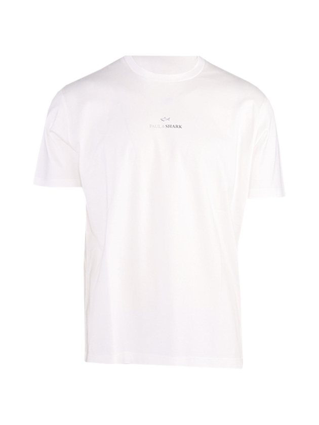 Paul and Shark Lightweight cotton jersey 108 Off white