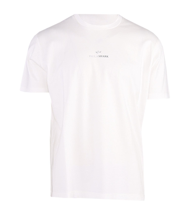Paul and Shark Lightweight cotton jersey 108 Off white