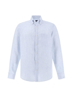 Paul and Shark Seersucker cotton shirt VA5 Offwhite