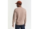 Gant Superfine Lambswool Crew Neck Sweater 295 dk. sand melange