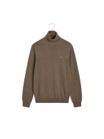 Gant Cotton Wool Turtleneck Sweater 294 dk hazelnut melange