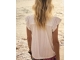 Tramontana Short-Sleeve Blouse Lace Tapes 00100 Off white