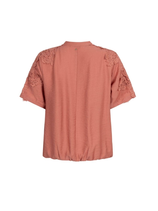 Tramontana Lace Detailed Blouse 004275 Dusty rose