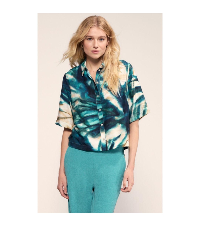 Tramontana Blouse Botanique 00995 Print blues