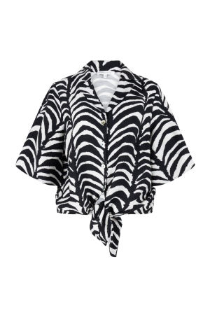 Tramontana Blouse Palm Eclipse 009998 Print blacks
