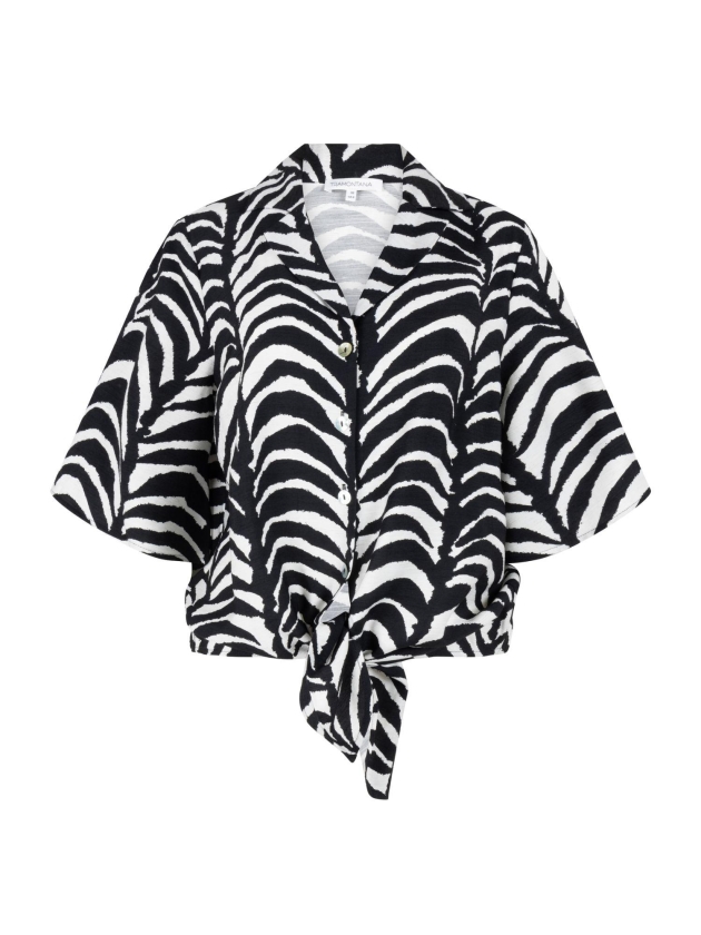 Tramontana Blouse Palm Eclipse 009998 Print blacks