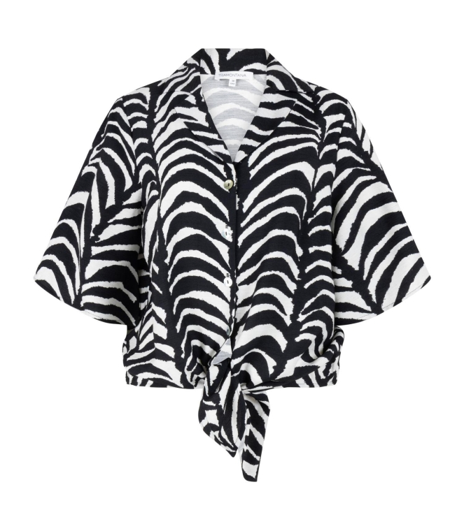 Tramontana Blouse Palm Eclipse 009998 Print blacks