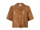 Tramontana Short-Sleeve Blouse Drawcord 008135 Kombucha