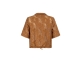 Tramontana Short-Sleeve Blouse Drawcord 008135 Kombucha