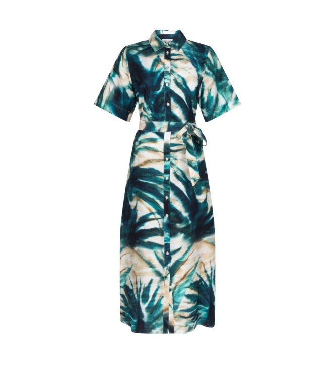 Tramontana Dress Botanique 009995 Print blues