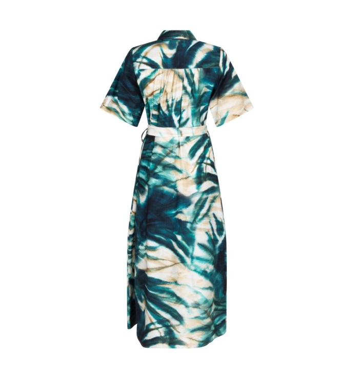 Tramontana Dress Botanique 009995 Print blues