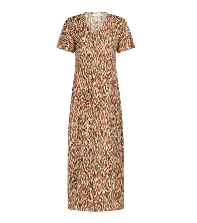 Tramontana Dress Animal Brush 100001 Print aloe