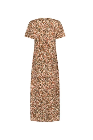 Tramontana Dress Animal Brush 100001 Print aloe