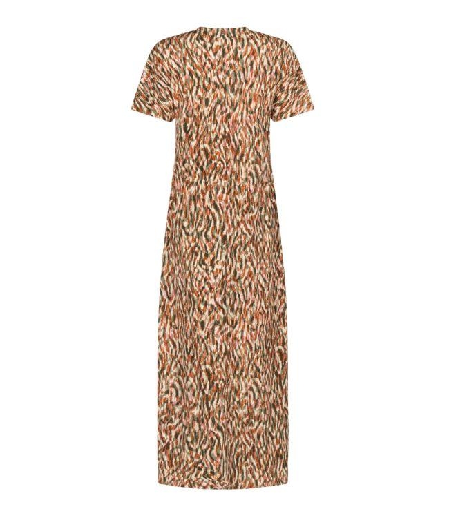 Tramontana Dress Animal Brush 100001 Print aloe