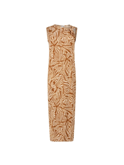 Tramontana Dress Flowy Shells 009992 Print browns
