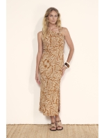 Tramontana Dress Flowy Shells 009992 Print browns