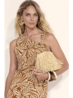 Tramontana Dress Flowy Shells 009992 Print browns