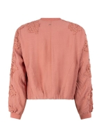 Tramontana Lace Detailed Jacket 004275 Dusty rose