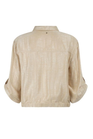 Tramontana Shimmer Roll-Up Sleeve Jacket 001225 Pebble
