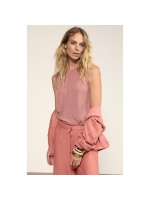 Tramontana Sleeveless Jumper Sequins 004275 Dusty rose