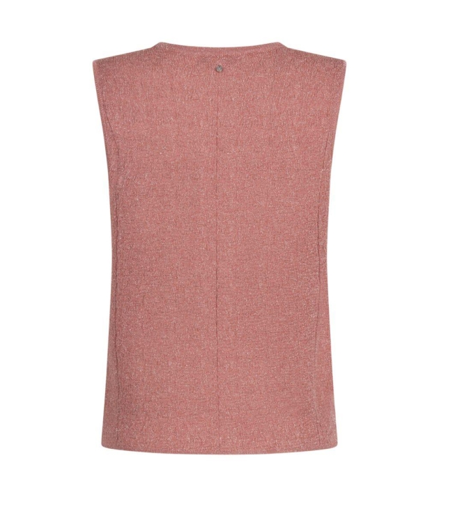 Tramontana Sleeveless Jumper Sequins 004275 Dusty rose