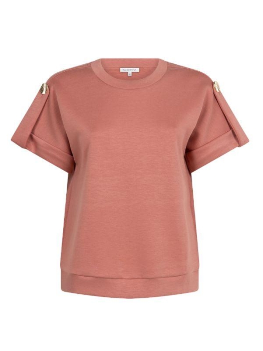Tramontana Technical Sweat Top Epaulets