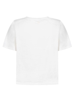 Tramontana Embroidered Artwork T-Shirt 001100 Off white