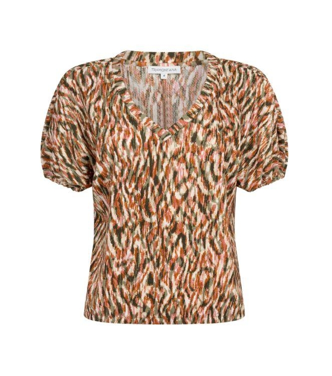 Tramontana Top Animal Brush 100001 Print aloe