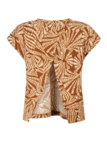 Tramontana Top Flowy Shells 009992 Print browns