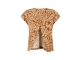 Tramontana Top Flowy Shells 009992 Print browns
