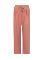 Tramontana Wide-Leg Trousers Self-Fabric Belt 004275 Dusty rose