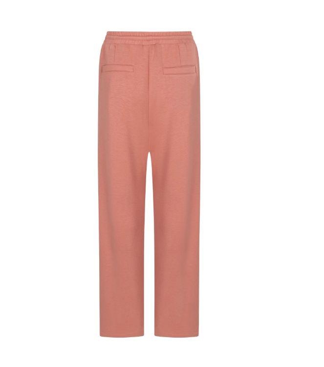 Tramontana Wide-Leg Trousers Self-Fabric Belt 004275 Dusty rose