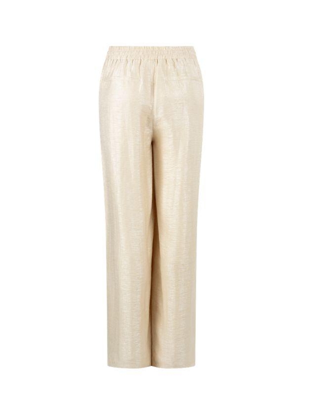 Tramontana Shimmer Wide-Leg Trousers 001225 Pebble